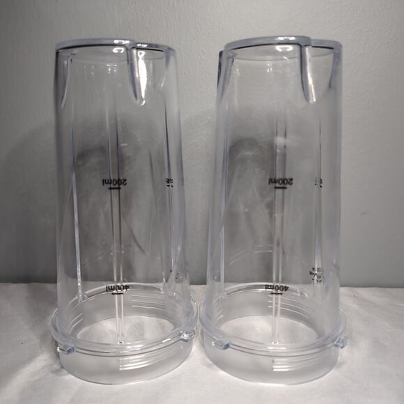 Pair of Ninja Replacement 16oz Blender Cup with Sip and Seal Lids Measurements - Picture 5 of 11
